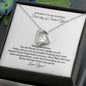 First Day of Senior Year Gift Necklace for Daughter-Forever Heart Necklace❤️