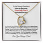 My Dearest Daughter How to Increase Your Income-Forever Love Heart Necklace💕