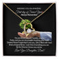 My Daughter First Day of Senior Year Gift-Forever Love Heart Necklace