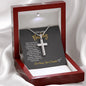 To My Loving Daddy-U are Love-Faith Cross Necklace❤️