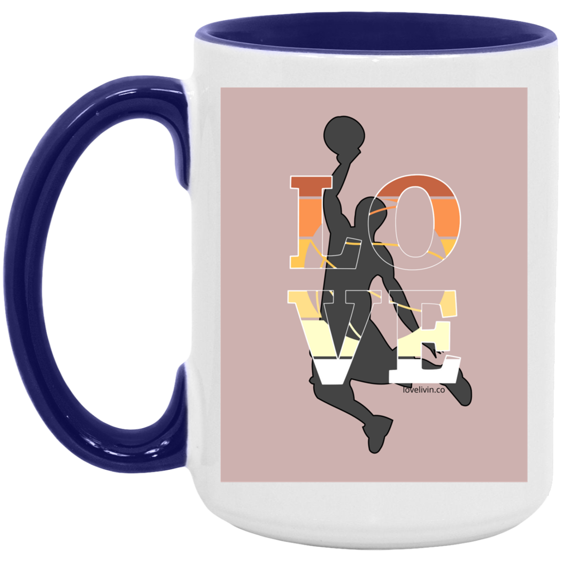 Love Basketball -15oz. Accent Mug