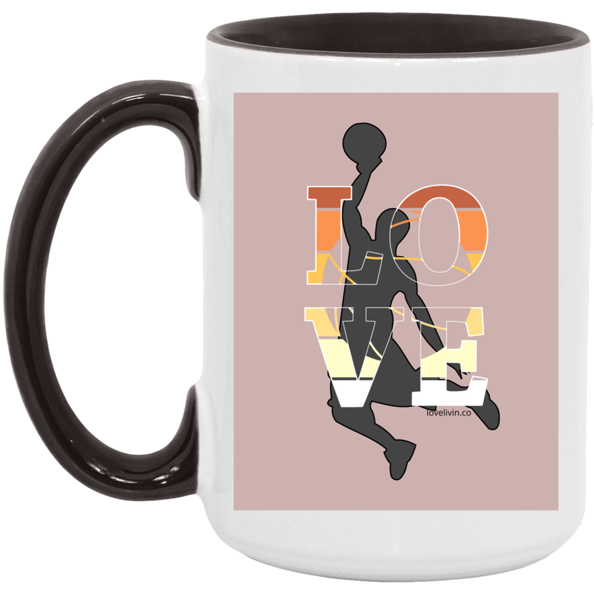 Love Basketball -15oz. Accent Mug