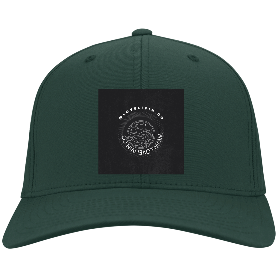 LOVELIVIN- Embroidered Twill Cap