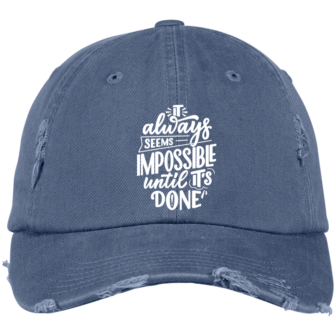 Distressed Dad Cap