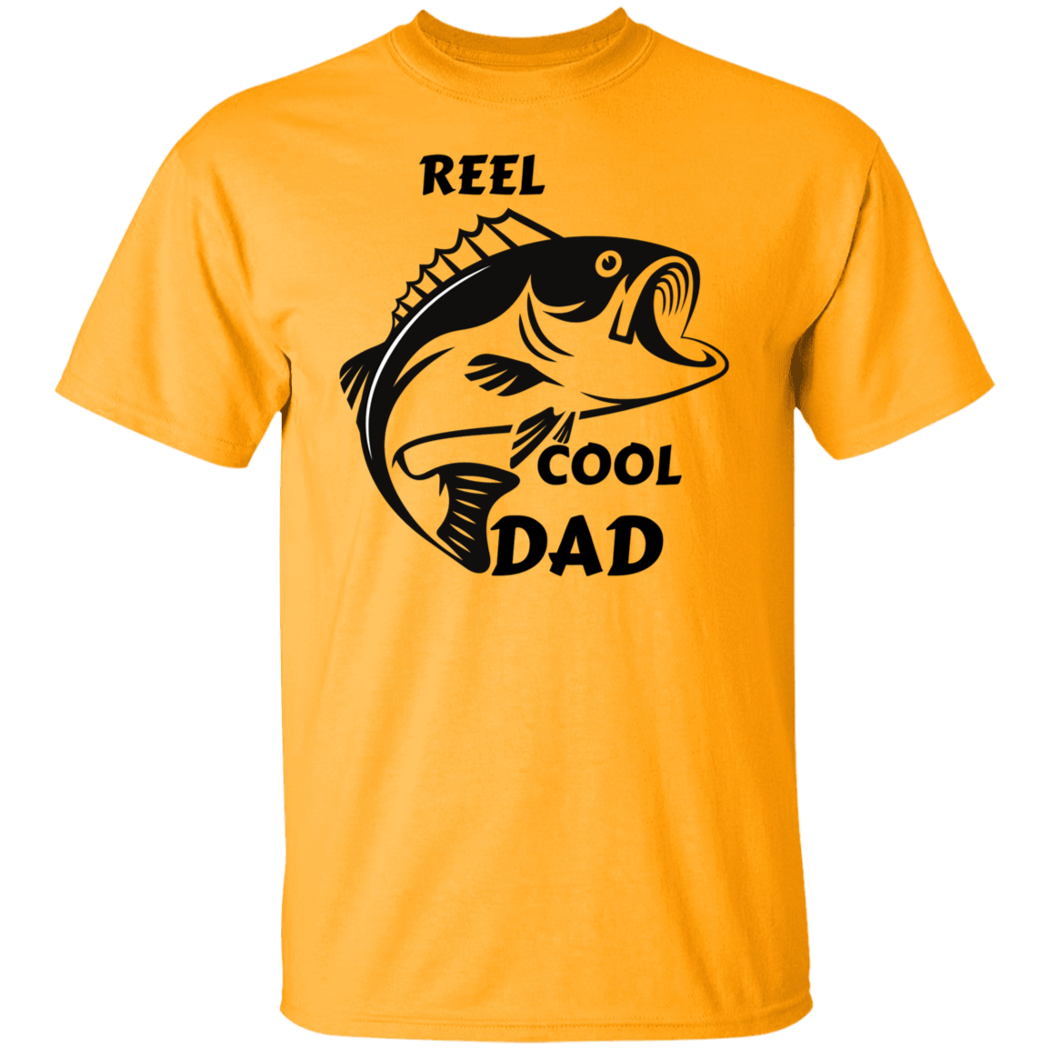 REEL COOL DAD FISHING-T-Shirt