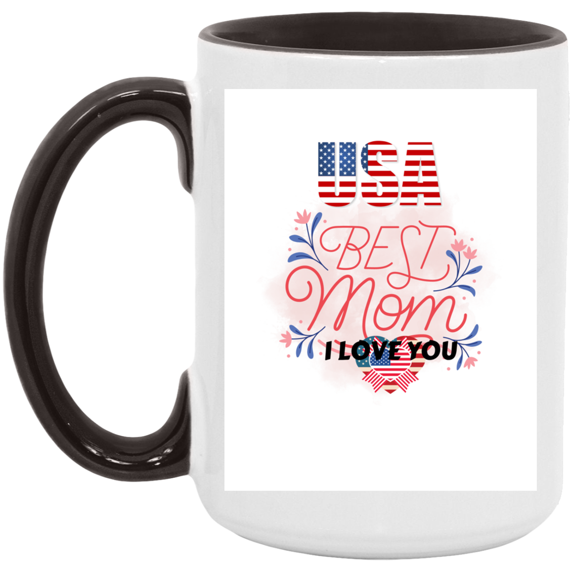BEST MOM- 15oz. Accent Mug