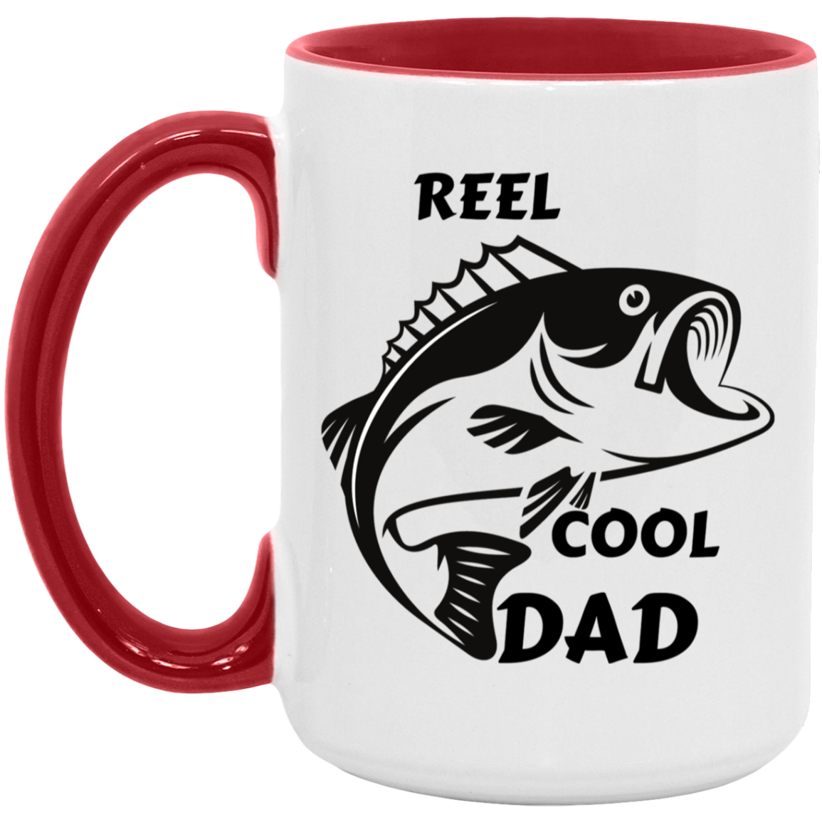 Dad Cool Fishing -15oz. Accent Mug