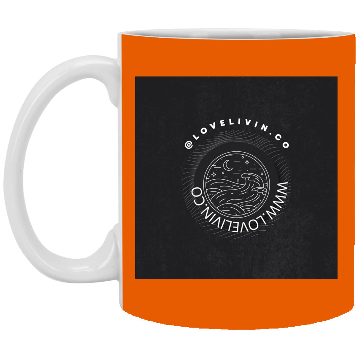 Independence day. LOVELIVIN- 11 oz. White Mug