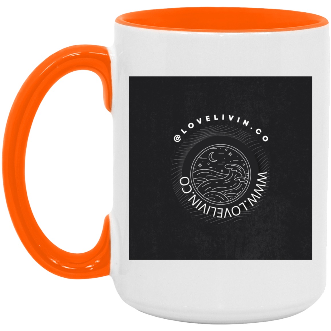 Independence day- LOVELIVIN-15oz. Accent Mug