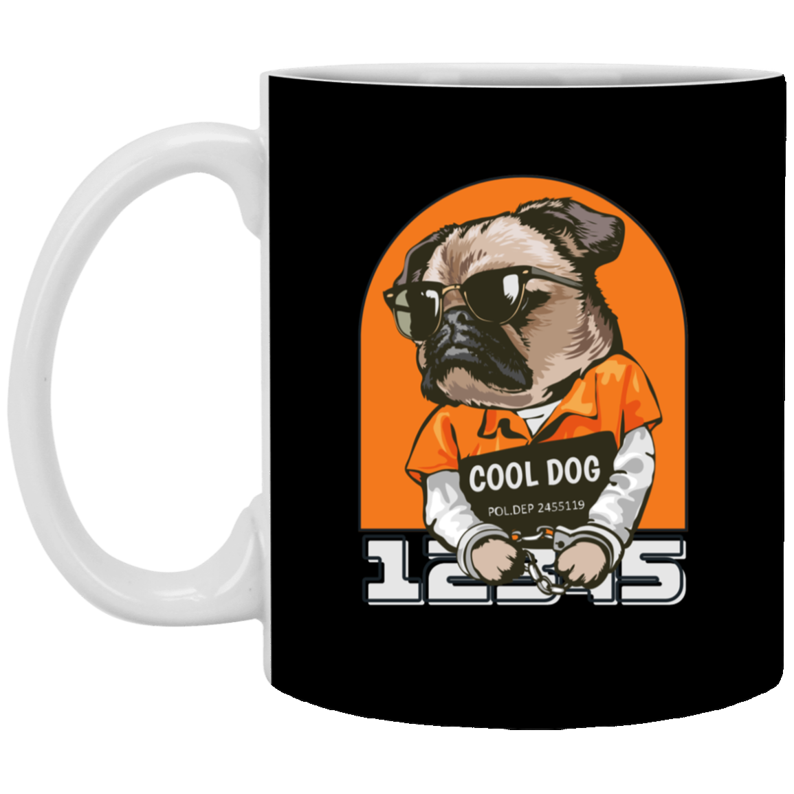Cool Dog - 11 oz. White Mug