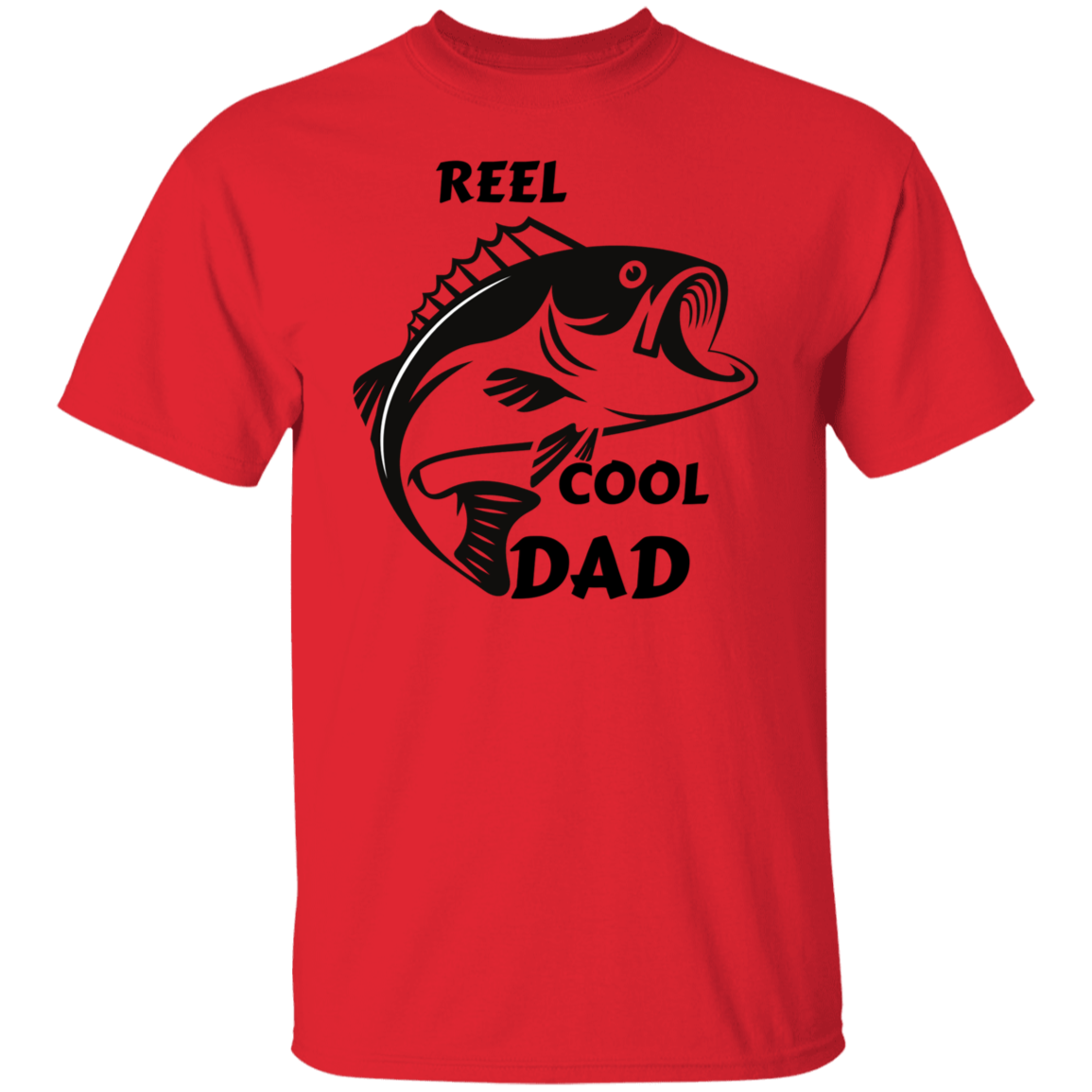 REEL COOL DAD FISHING-T-Shirt