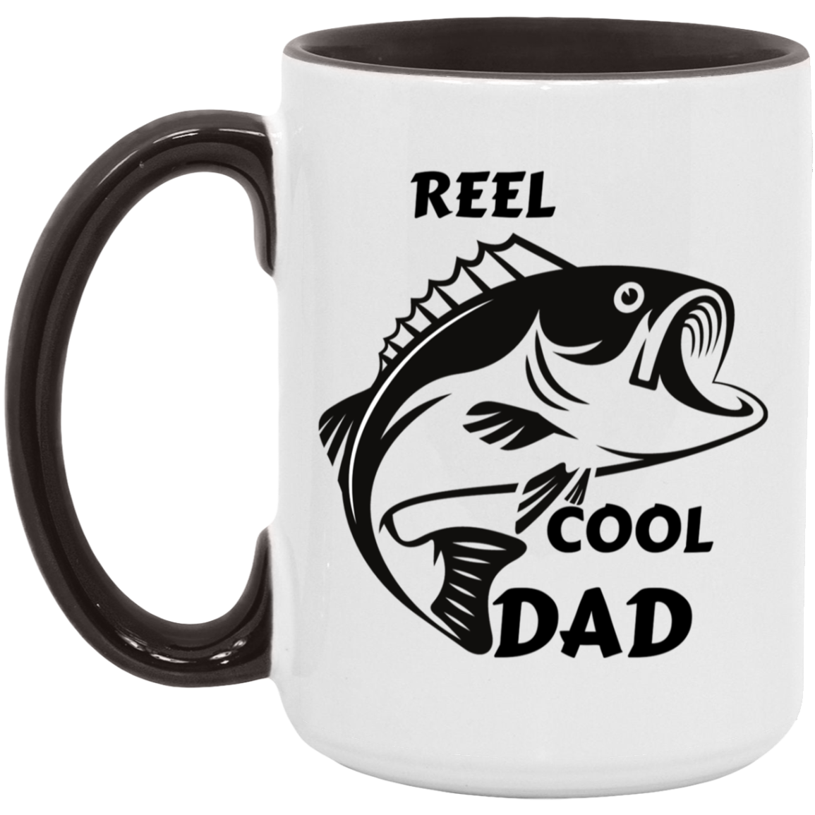 Dad Cool Fishing -15oz. Accent Mug