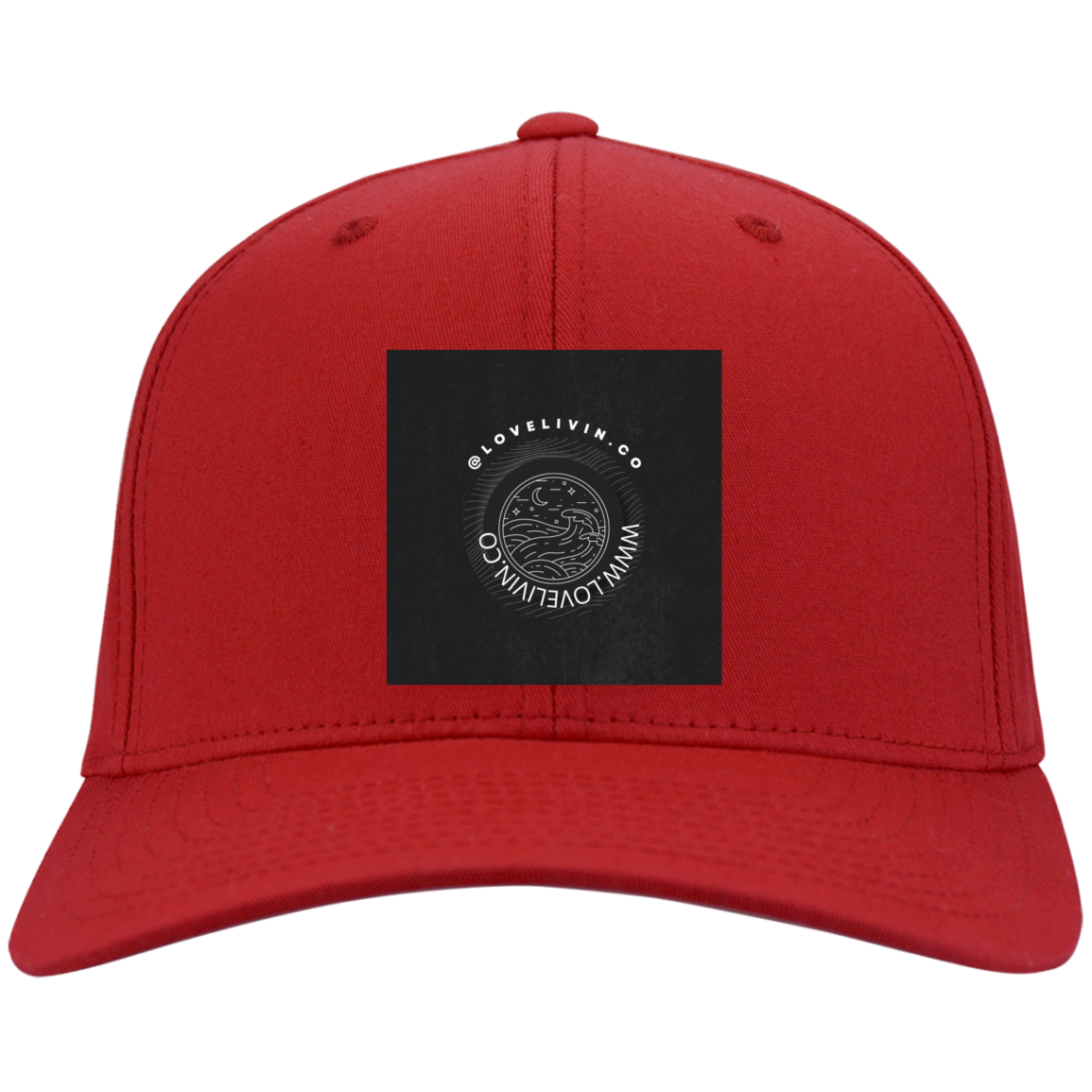 LOVELIVIN- Embroidered Twill Cap