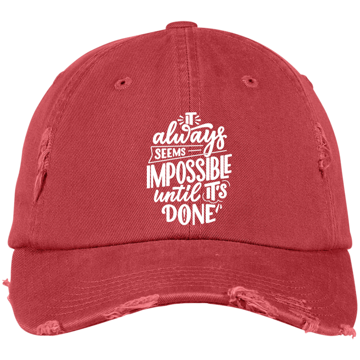 Distressed Dad Cap
