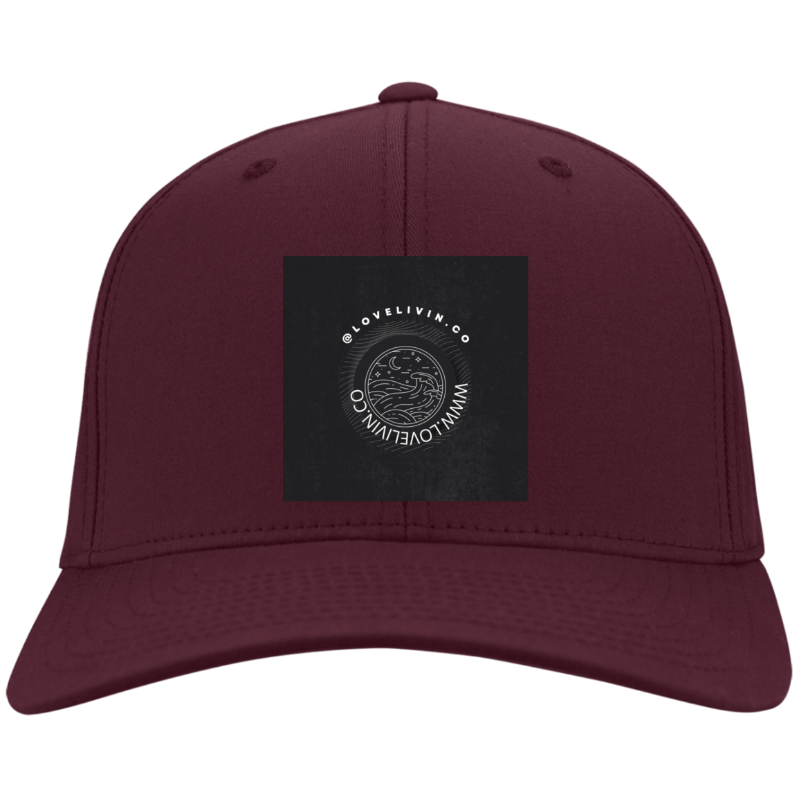 LOVELIVIN- Embroidered Twill Cap