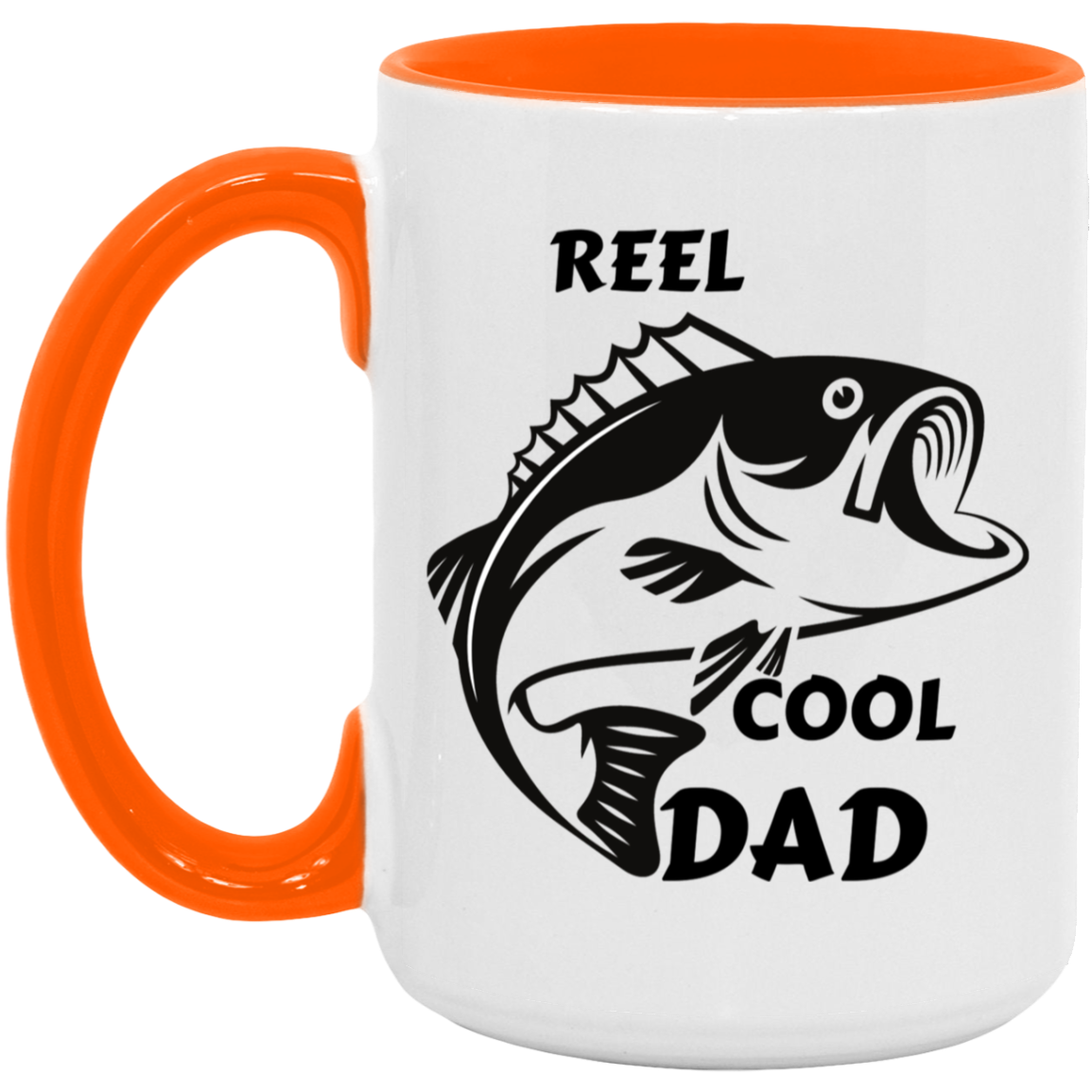 Dad Cool Fishing -15oz. Accent Mug