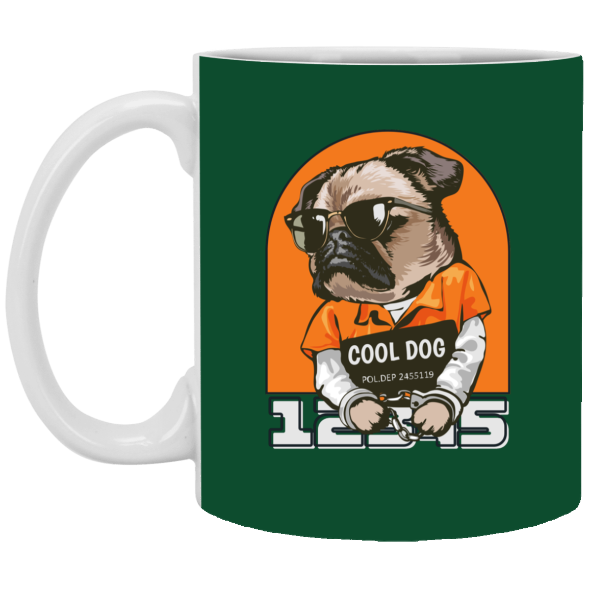 Cool Dog - 11 oz. White Mug