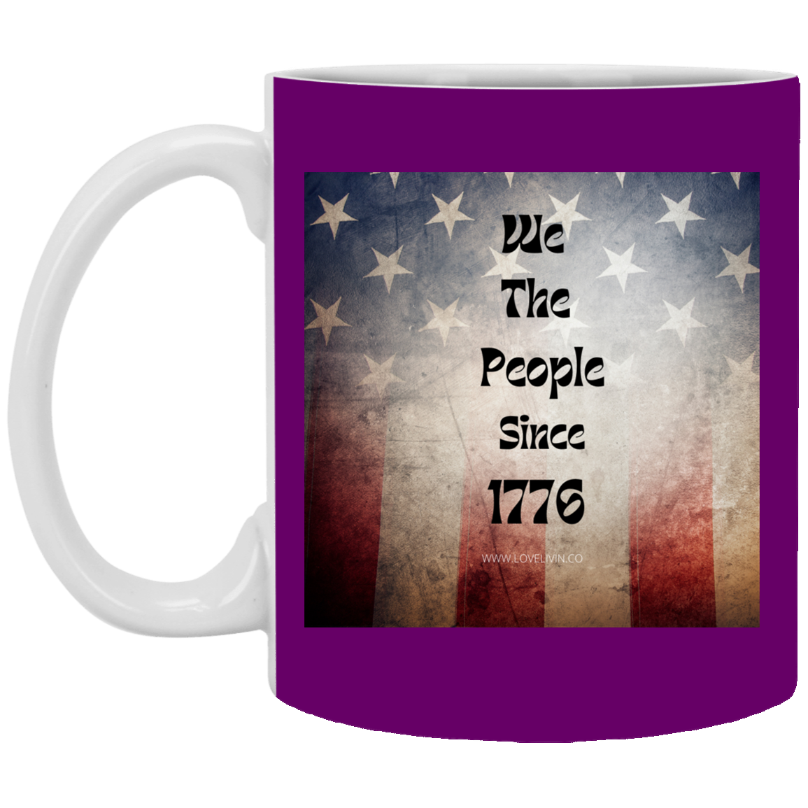 We The People Since 1776- 11 oz. White Mug