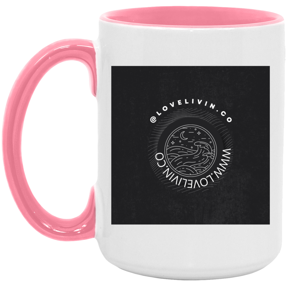 Independence day- LOVELIVIN-15oz. Accent Mug