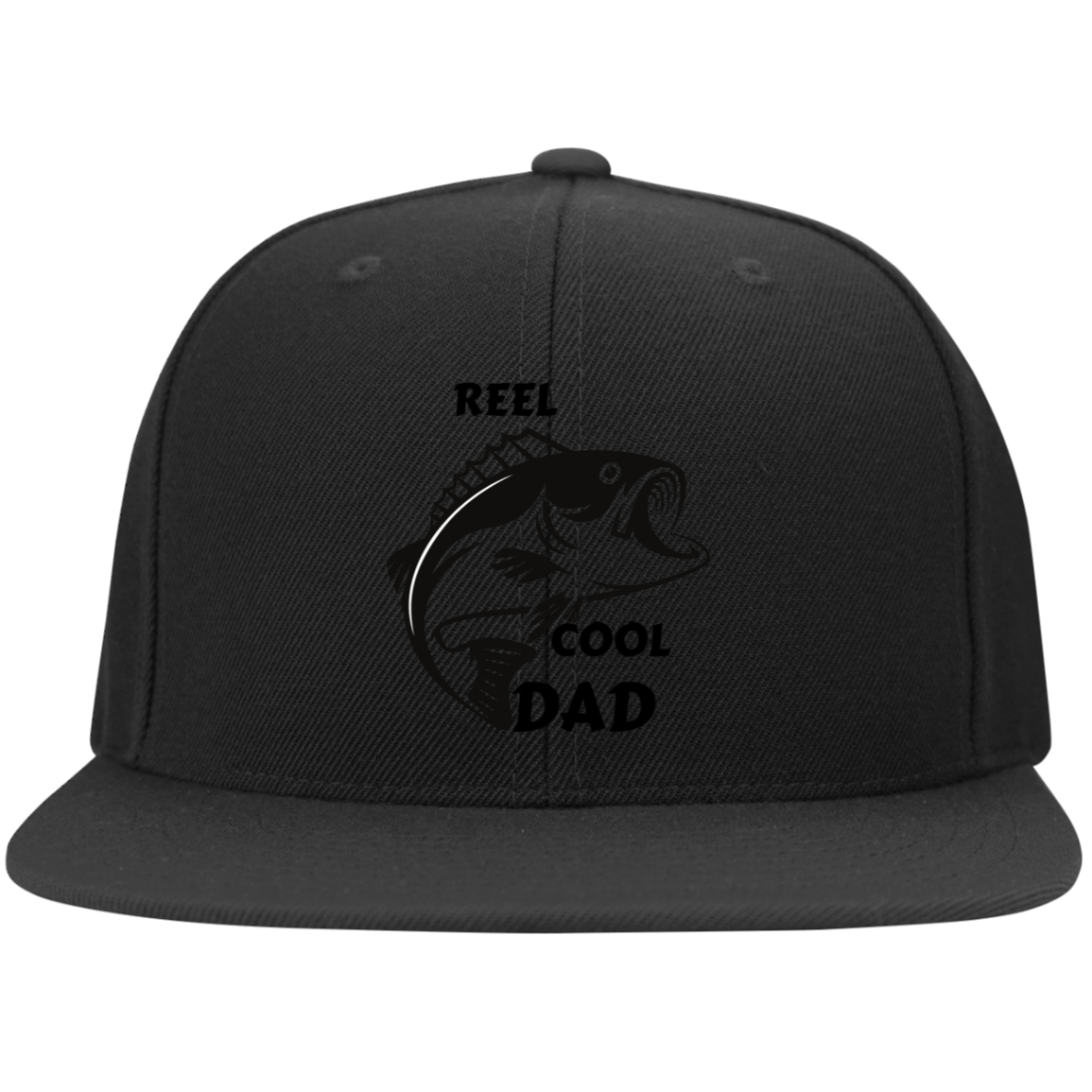 Reel Cool DAD - Flat Bill Twill Flex fit Cap
