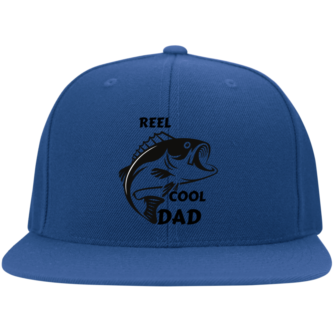 Reel Cool DAD - Flat Bill Twill Flex fit Cap