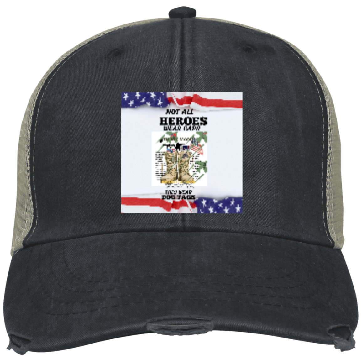 NOT ALL HEROES WEAR HATS-Embroidered Ollie Cap