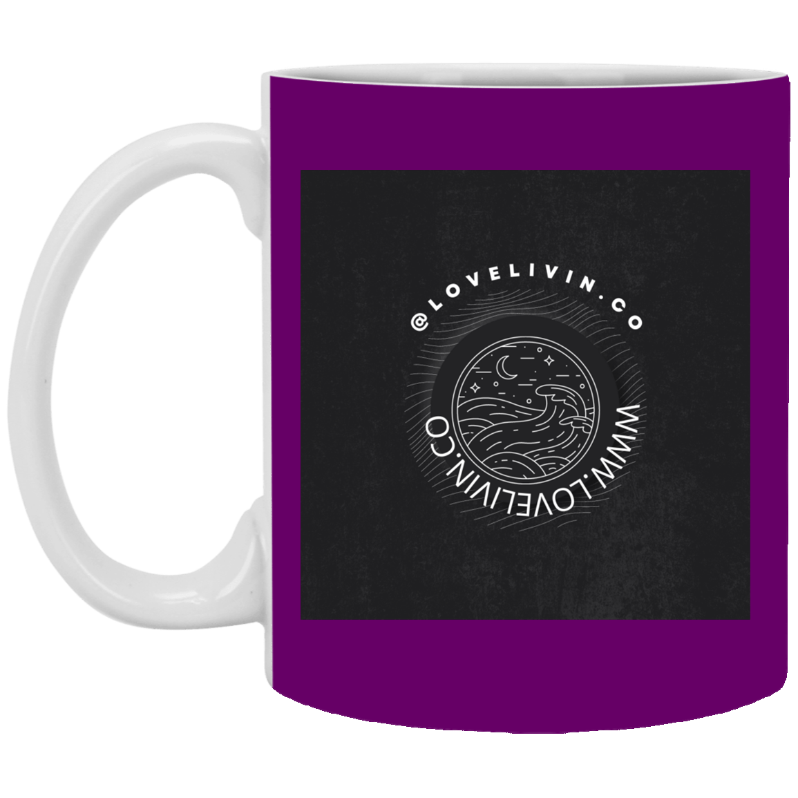Independence day. LOVELIVIN- 11 oz. White Mug