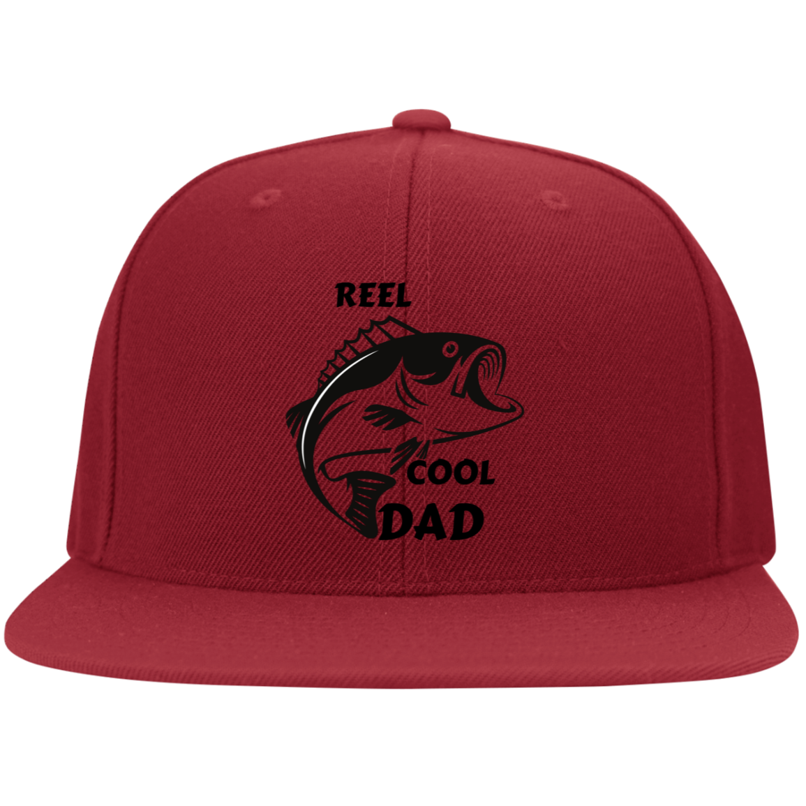 Reel Cool DAD - Flat Bill Twill Flex fit Cap