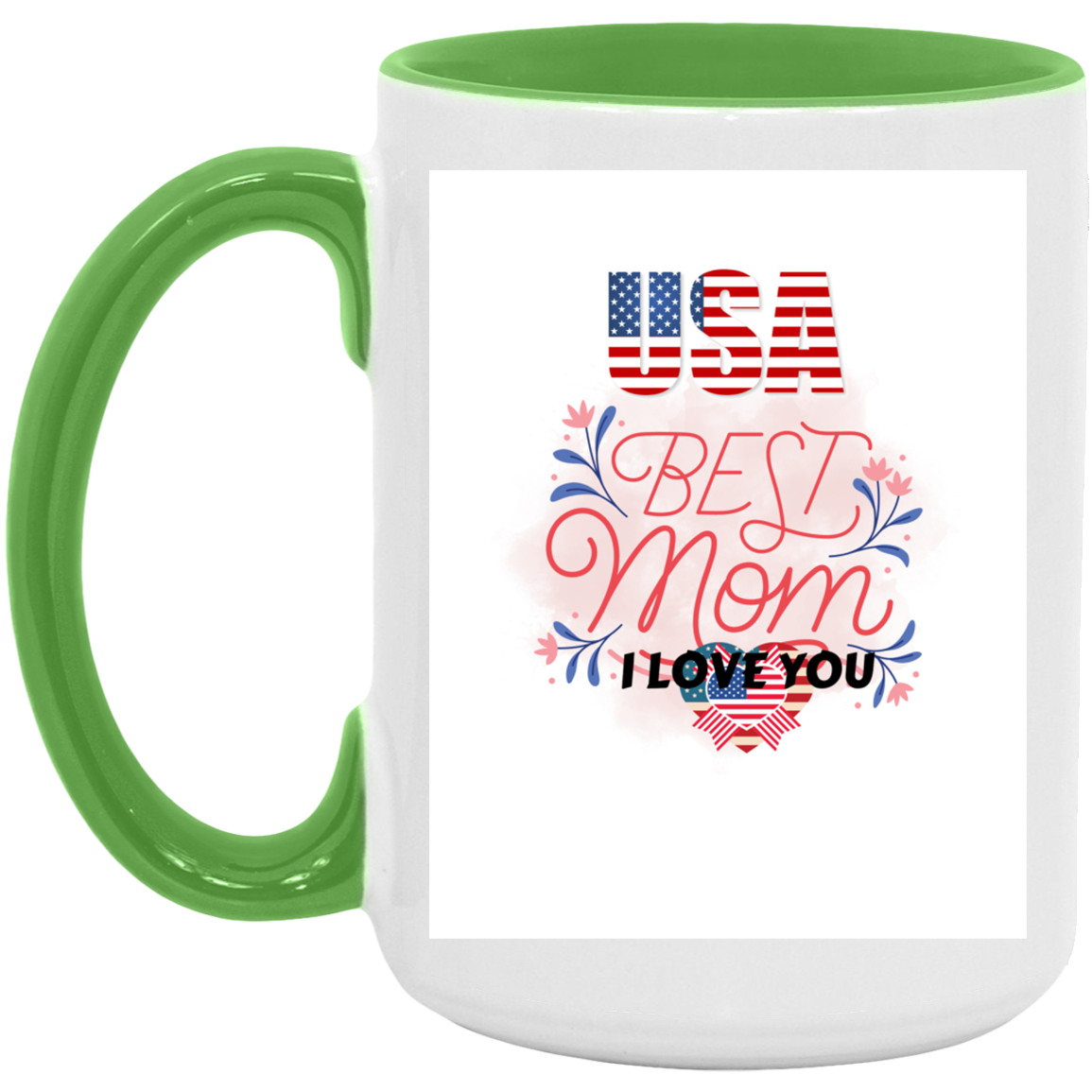 BEST MOM- 15oz. Accent Mug