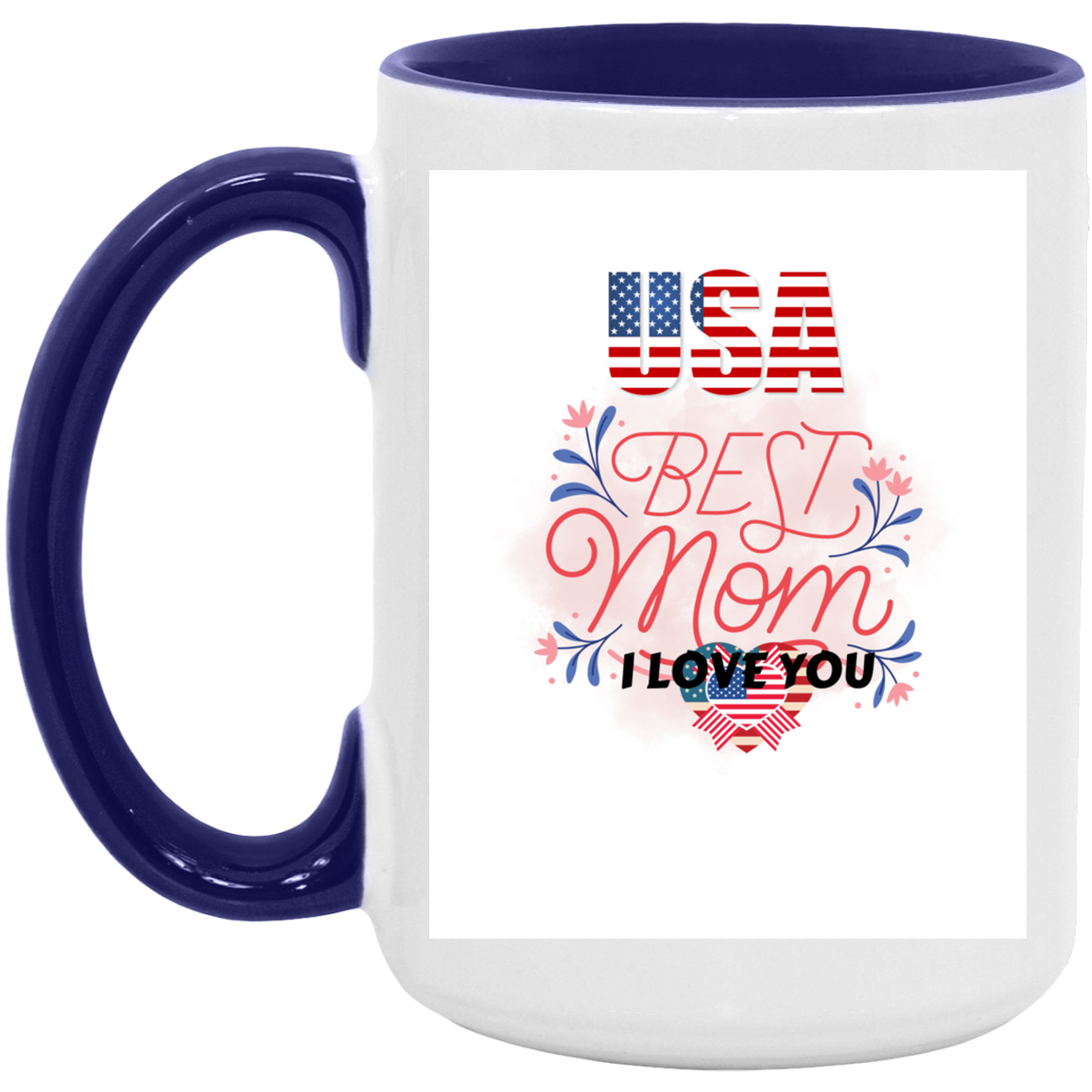BEST MOM- 15oz. Accent Mug