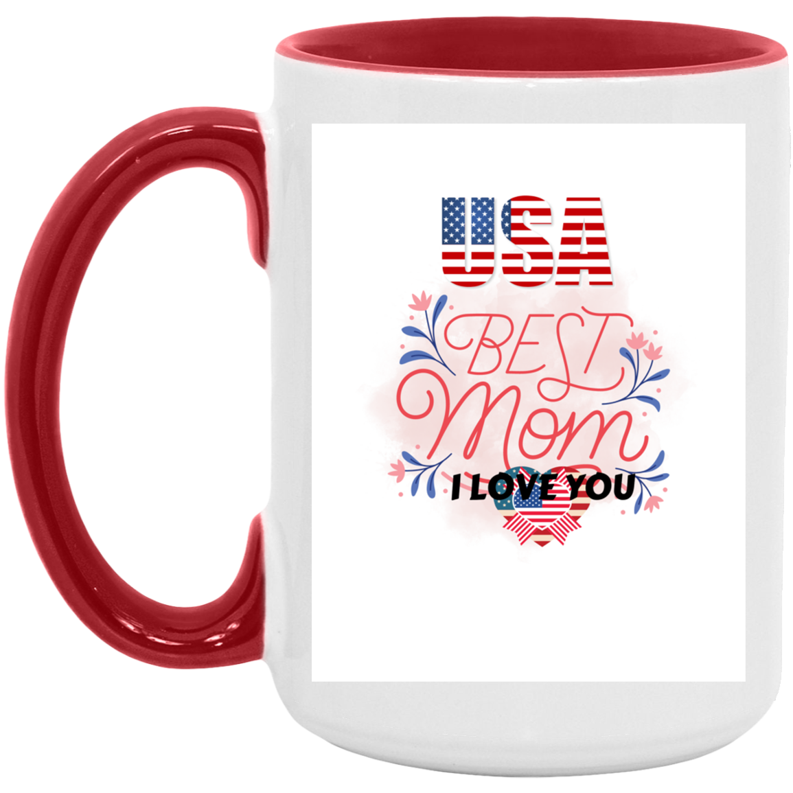 BEST MOM- 15oz. Accent Mug