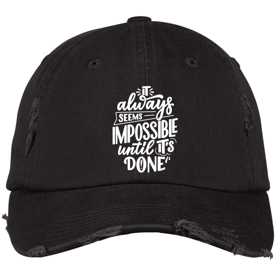 Distressed Dad Cap