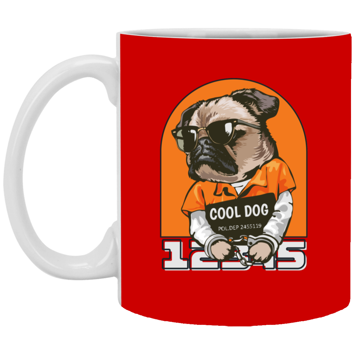 Cool Dog - 11 oz. White Mug