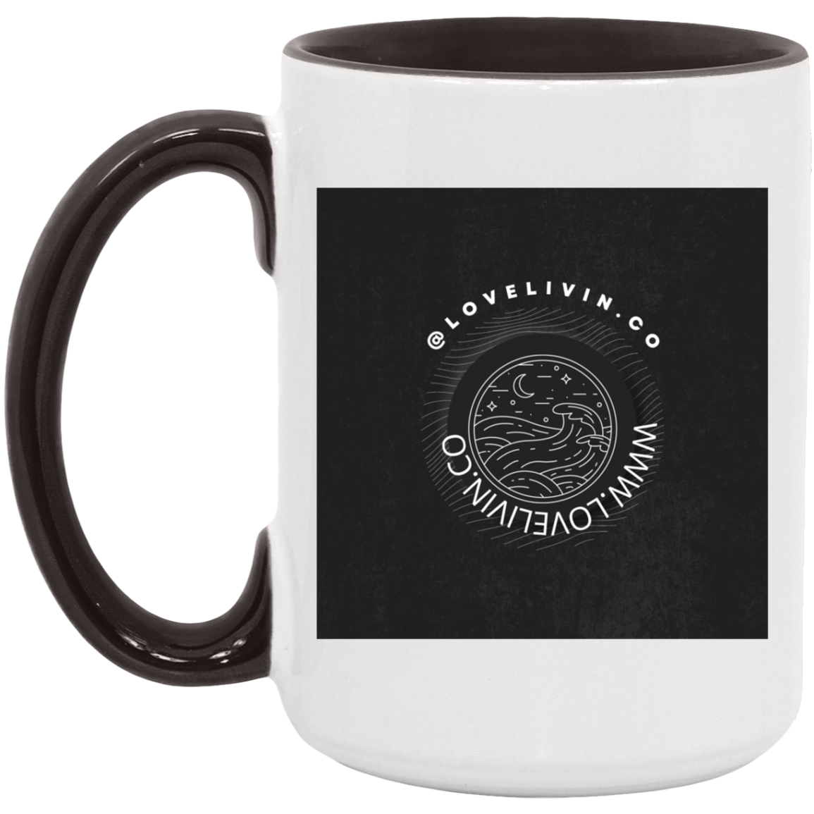 Independence day- LOVELIVIN-15oz. Accent Mug