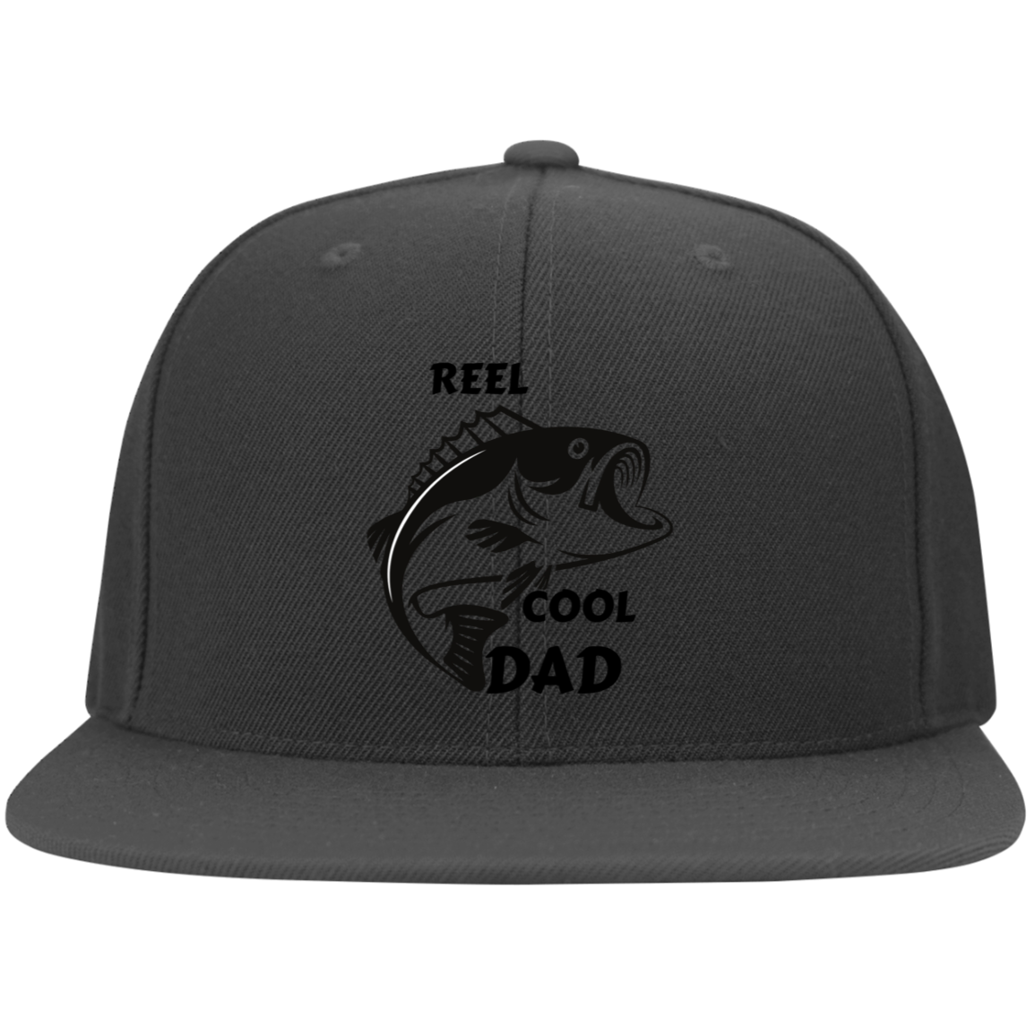 Reel Cool DAD - Flat Bill Twill Flex fit Cap