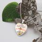 To My Granddaughter- Heart Pendant Necklace