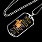 To My Son - Dog Tag