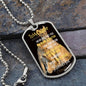 To My Daughter Dog Tag