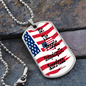We The People UNAPOLOGETIC-American- Dog Tag