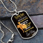 To My Son - Dog Tag