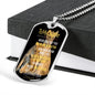 To My Daughter Dog Tag
