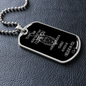 To My SON-Military Dog Tag