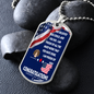 You Believed-Proud- Dog Tag