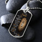 TO MY HUSBAND-Military Chain-DOG TAG