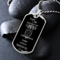 To My SON-Military Dog Tag