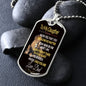To My Daughter Dog Tag-D