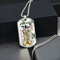 To My Man - The Few The Brave - Military's Dog Tag