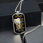 To My Daughter Dog Tag-D-W