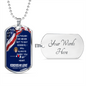 Goodbye -Remember & Honor-Dog Tag