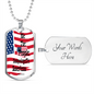 We The People UNAPOLOGETIC-American- Dog Tag